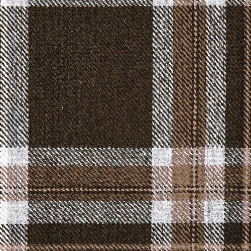 20 Napkins Check brown - check Scottish brown 33x33cm