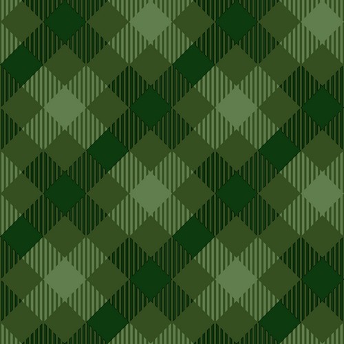 20 Napkins Tartan green - Diagonal plaid green 33x33cm