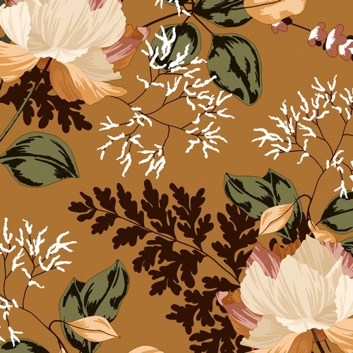 20 Heritage Florals napkins - Cultural elements 33x33cm
