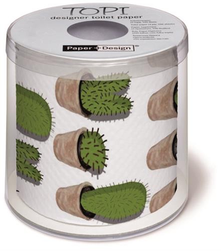 Toilettenpapier Rolle bedruckt Cactuses - Kaktusse