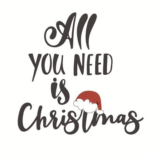 20 Servietten All you need Xmas - Du brauchst Weihnachten 33x33cm