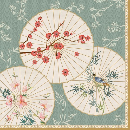 20 napkins Oriental Dreams - Oriental Arts 33x33cm