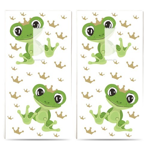 2x 10 Taschentücher Frog Prince - Kronen vom Froschprinz