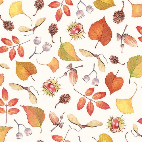 20 Servietten Autumn Details - Merkmale vom Herbst 33x33cm