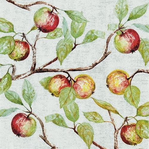 20 Servietten Apple Branches - Apfelzweige 33x33cm