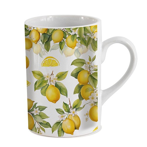 Tasse Yellow Lemons - Gelbe Zitronen 0,3L, Höhe 10cm