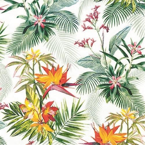 20 Napkins Tropicana - Tropical beauty 33x33cm