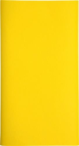 Mitteldecke Uni gelb 80x80cm