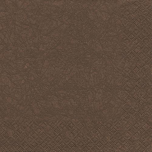 20 Napkins Modern Colours brown 33x33cm