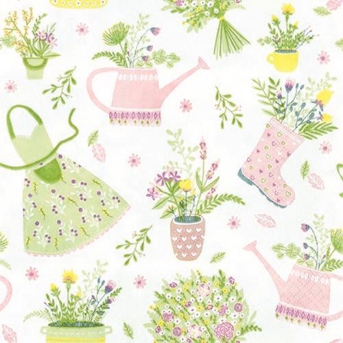 20 napkins My Lovely Garden - The beauty in the garden 33x33cm