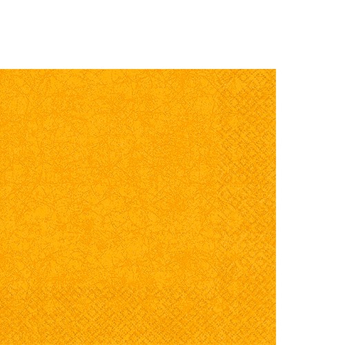 20 small cocktail napkins Modern Colors mustard - mustard 25x25cm