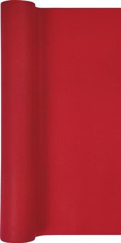 Tischläufer Uni rot 490x40cm