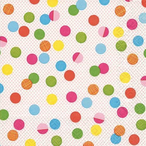 20 Napkins Party Dots - Party dots 33x33cm