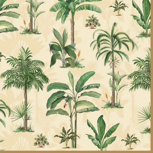 20 napkins Oasis - Botany in the jungle 33x33cm