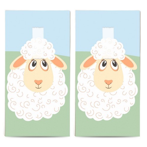 2x 10 Taschentücher Spring Sheep - Frühlingsschaf