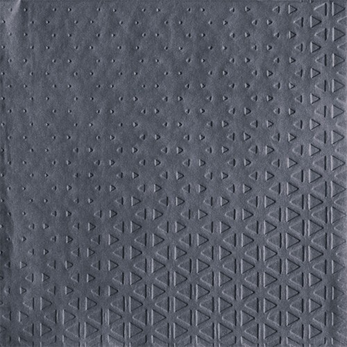 16 Servietten geprägt Embossed Relax grey - Verlauf grau 33x33cm