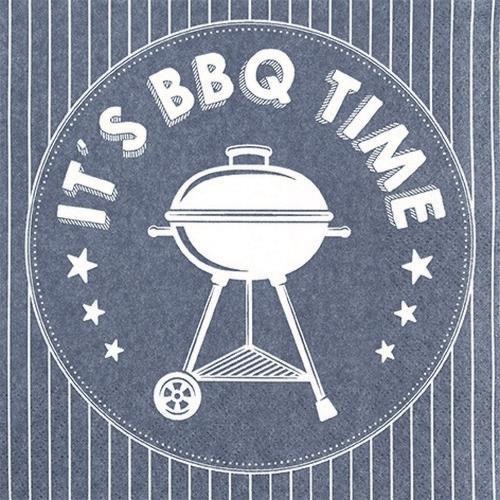 20 napkins BBQ Time 33x33cm