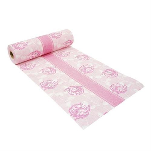 Tischläufer Cottone Plus Cloe rosa 40cm x 24m