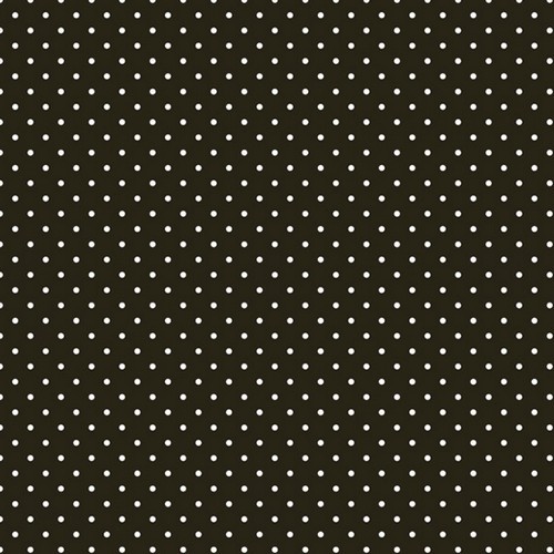 20 Servietten White Dots on black - Kleine weiße Punkte auf schwarz 33x33cm