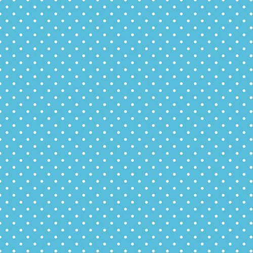 20 Servietten White Dots on blue - Kleine weiße Punkte auf blau 33x33cm