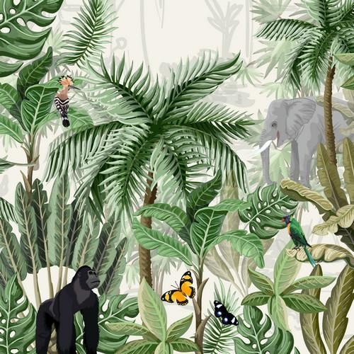 Duni Paper Design Servietten Rainforest
