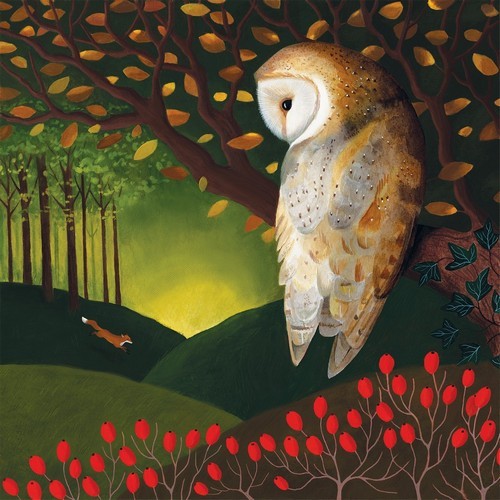 20 Servietten The Owl´s Dream - Eule im Zauberwald 33x33cm