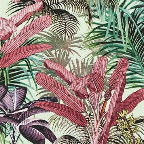 20 Servietten Tropical Plants - Tropische Pflanzen im Dschungel 33x33cm