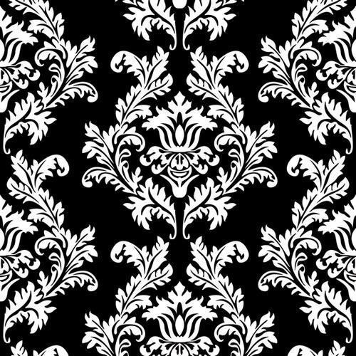 Maki Servietten Black & White Wallpaper 33x33cm