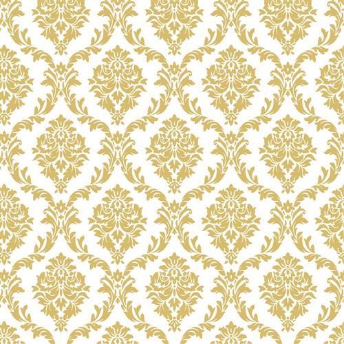 20 Servietten Elegant goldI - Elegante Ornamente gold 33x33cm